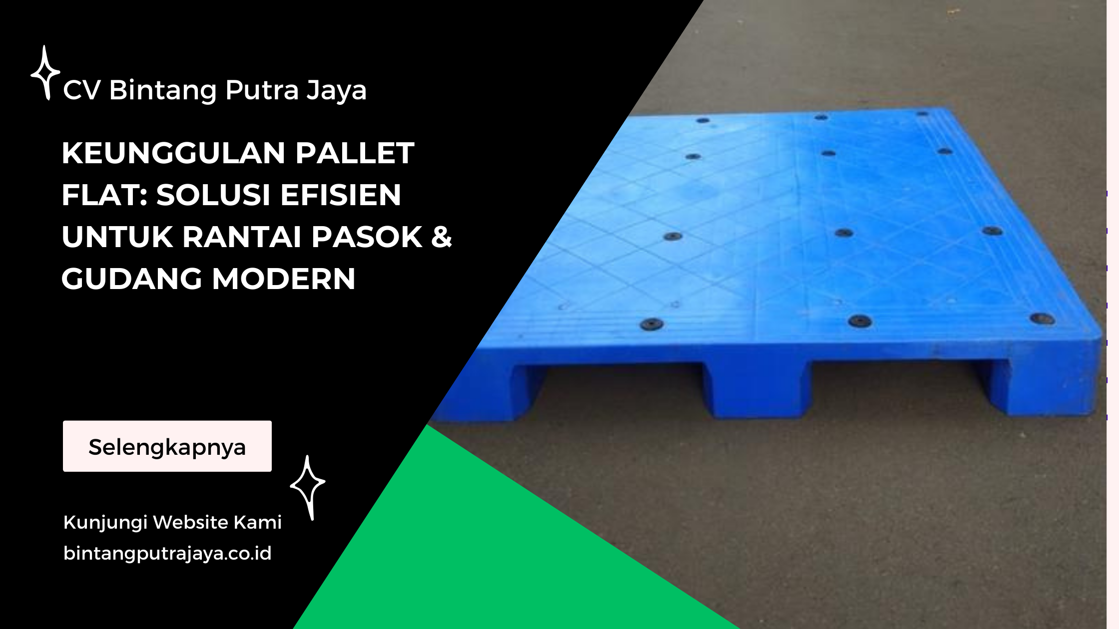 Keunggulan Pallet Flat Solusi Efisien untuk Rantai Pasok & Gudang Modern