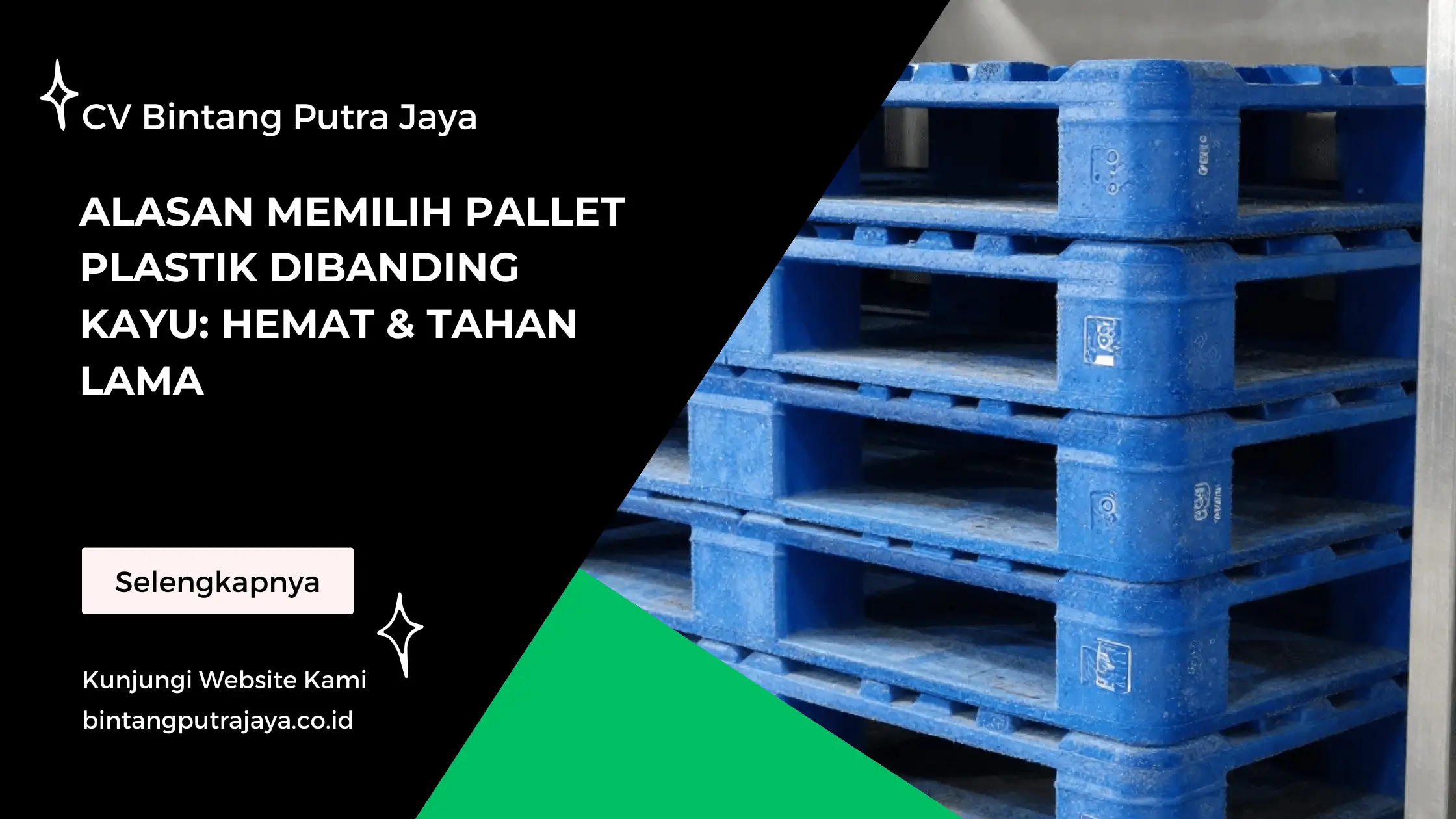 Alasan Memilih Pallet Plastik Dibanding Kayu Hemat & Tahan Lama