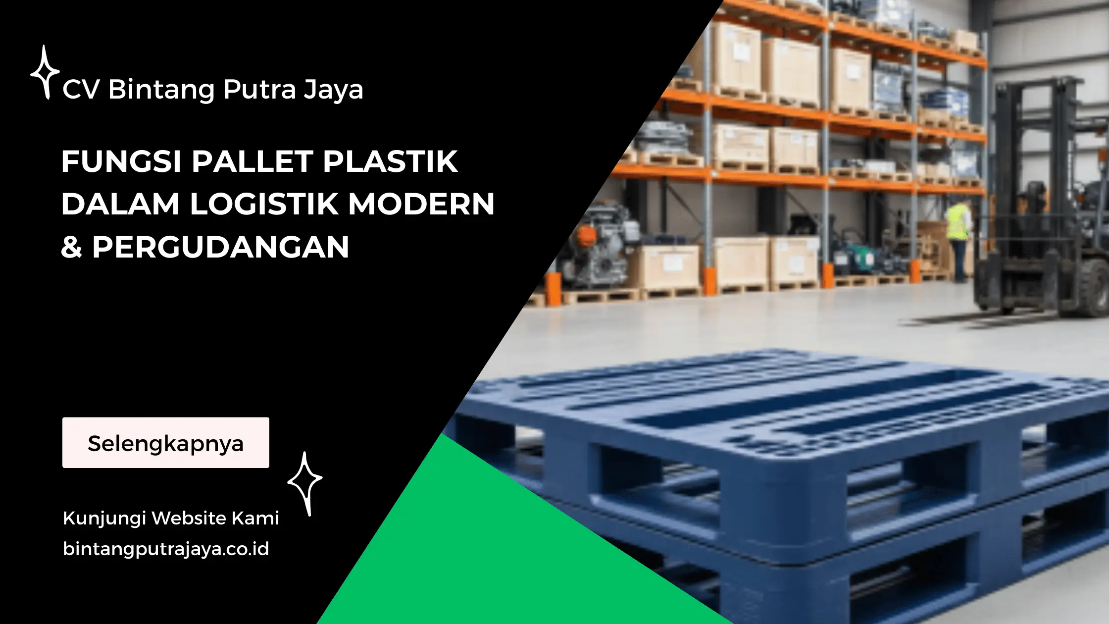 Fungsi Pallet Plastik dalam Logistik Modern & Pergudangan