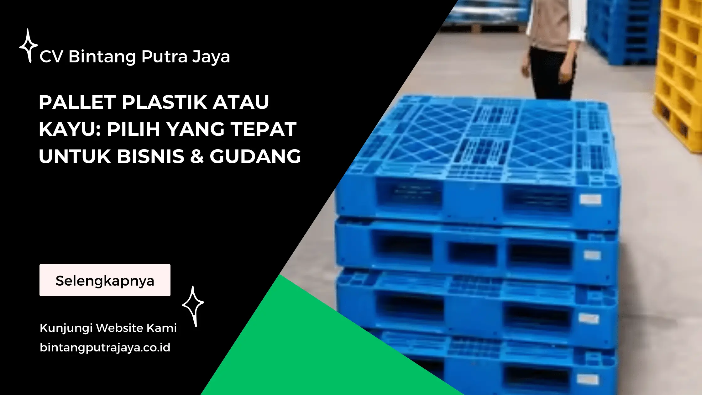 Pallet Plastik atau Kayu Pilih yang Tepat untuk Bisnis & Gudang