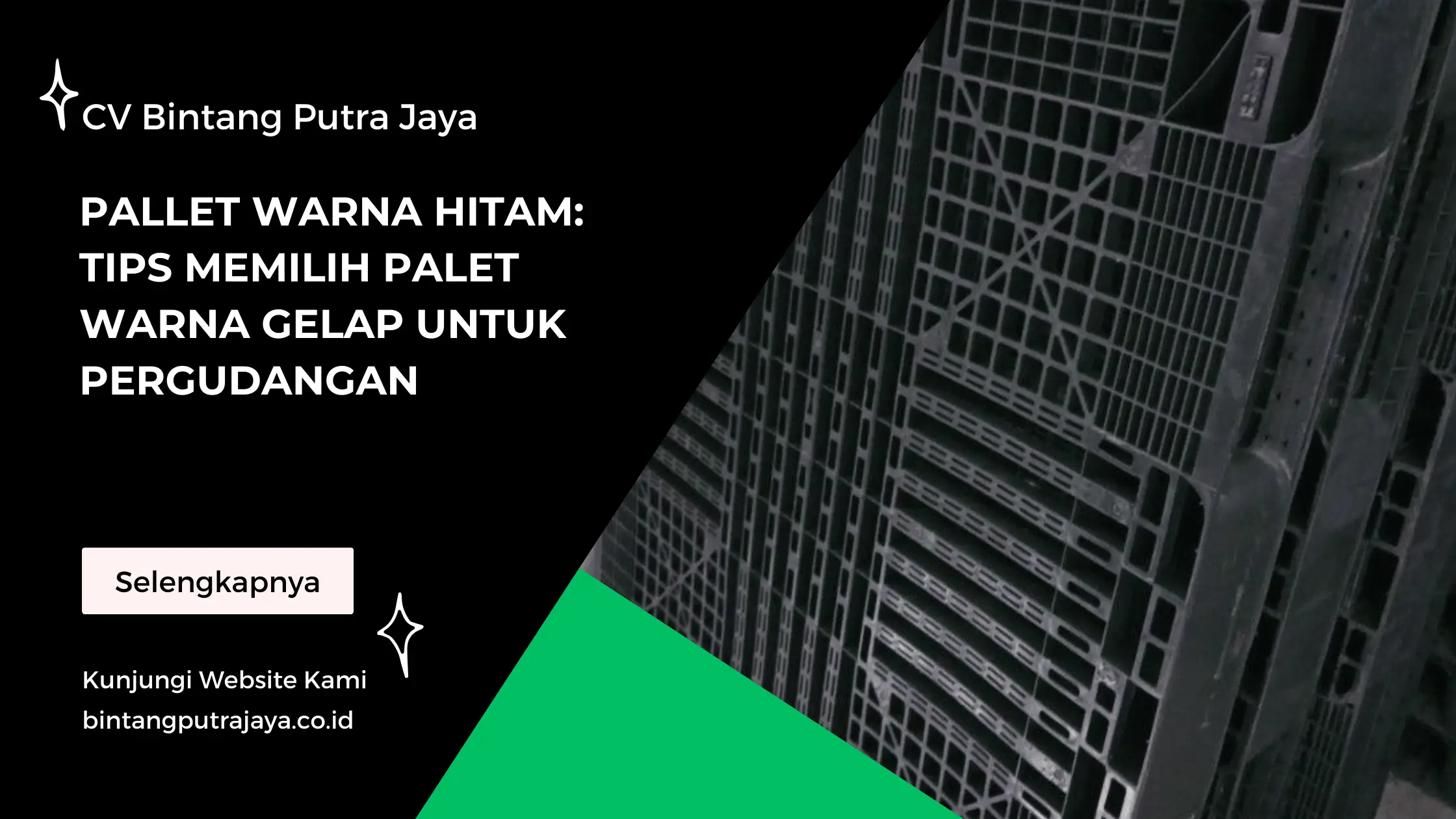 Pallet Warna Hitam Tips Memilih Palet Warna Gelap untuk Pergudangan